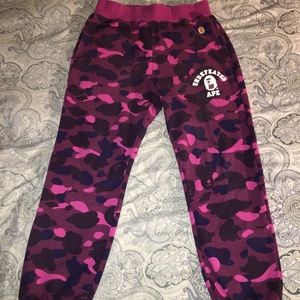 Undefeated x Bape pants